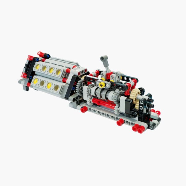 6 Speed Gearbox + V16 Engine