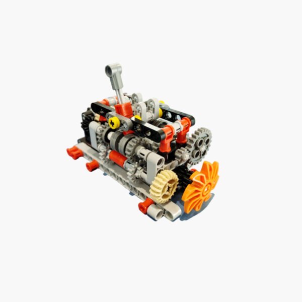 6 Speed Gearbox + V16 Engine