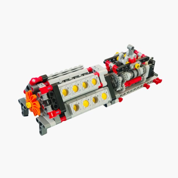 6 Speed Gearbox + V16 Engine