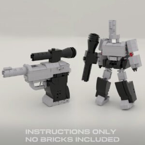 Megatron Transforming - Digital Building Instructions (No Physical Parts)