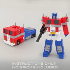 Optimus Prime Transforming - Digital Building Instructions (No Physical Parts)