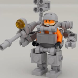 Mini Exo Mech for LEGO Instructions
