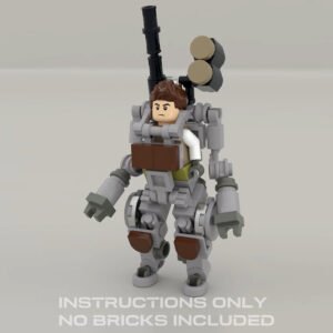 Mini Exoskeleton Mech - Digital Building Instructions (No Physical Parts)