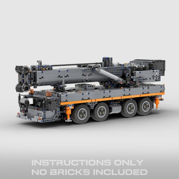 4-axle Crane - Digital Building Instructions (No Physical Parts)