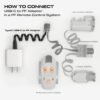 USB-C/TypeC to PF Adapter (1PC / 2PCs / 4PCs)
